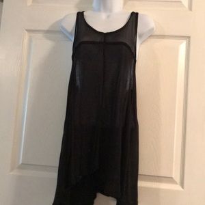 Cute see through tank top